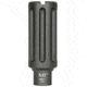 Midwest Industries .30 Caliber Rifles 5/8X24 TPI 3.375 Inch Aluminium Blast Can, Includes Crush Washer, Black, MWMI-BC762