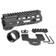 Midwest Industries 6in Combat Rail M-Lok Handguard, Black, MI-CRM6