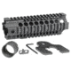 Midwest Industries 7.25in Combat Rail T-Series One Piece Free Float Handguard, Black, MI-CRT-7.25
