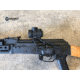 Midwest Industries AK 47/74 Generation 2 Trijicon MRO Quick Detach Modular AK Scope Mount, Black, MWMI-AKSMG2-MRO