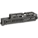 Midwest Industries AK Alpha Series Quad Rail Handguard, 10.0in, Black, MI-AK-ALPHA-QR-10