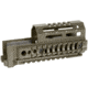 Midwest Industries AK Alpha Series Quad Rail Handguard, 6.0in, Magpul ODG, MI-AK-ALPHA-QR-6-ODG