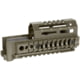 Midwest Industries AK Alpha Series Quad Rail Handguard, 6.0in, Magpul ODG, MI-AK-ALPHA-QR-6-ODG