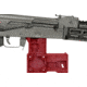 Midwest Industries AK Lower Receiver Block, Black, MI-AKLRB