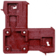 Midwest Industries AK Lower Receiver Block, Black, MI-AKLRB