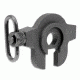 Midwest Industries Ambidextrous QD End Plate Adaptor .590, Black, MI590-AQD