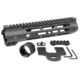 Midwest Industries AR-15/M16 SLH Free Float Slim Line Handguard, 9.25 inches, Black, MI-SLH-9.25