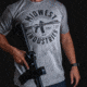 Midwest Industries AR Coordinate T-Shirt, Dark Heather Grey, 2XL, MI-TEE-ARCOORD-2XL