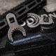 Midwest Industries AR15 Barrel Castle Nut Wrench, Silver, MI-BNW