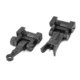 Midwest Industries Combat Rifle Top Mounted Deployable Front and Rear Sight, Black, MI-CRS-SET