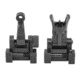 Midwest Industries Combat Rifle Top Mounted Deployable Front and Rear Sight, Black, MI-CRS-SET