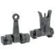 Midwest Industries Combat Rifle Top Mounted Deployable Front and Rear Sight, Black, MI-CRS-SET