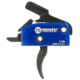 Midwest Industries Enhanced AR15 Drop in Trigger, Curved, 3.5lb Pull, Single Stage w/ Anti Walk Pins, Black/Blue, MI-TRIGGER-C