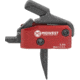 Midwest Industries Enhanced AR15 Drop-In Trigger, Flat, 3.5lb Pull Single Stage w/Anti Walk Pins, Black, MI-TRIGGER-F