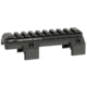 Midwest Industries HK MP5 Optic Picatinny Top Rail, Hard Coat Anodized, Black, MI-MP5-OR