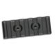 Midwest Industries 1913 Mil Spec MI KeyMod Rails, 2.1in, 6061 Aluminum, Hard Coat Anodized, Black, MI-SSK-R21