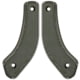Midwest Industries Lever G10 Pistol Grip Stock, Grey Black, Lever Stock G10 Pistol Grip - Grey Black