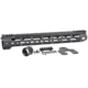 Midwest Industries MI Combat Rail Lightweight Series Handguard, M-LOK compatible, Black, 15in, MI-CRLW15