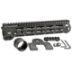 Midwest Industries MI-G4M One Piece Free-Float AR Handguard, 10.5in Length, M-LOK, 6061 Aluminum, Anodized, Black, MI-G4M10.5