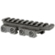 Midwest Industries MK2 1913 Riser Rifle Rail Mount, 9 Slot, Black, MI-MK2-R9