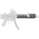 Midwest Industries MP5 M-LOK Suppressor Handguard, Black, MI-MP5-SD