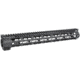 Midwest Industries MWI SSK-KeyMod Series One Piece Free Float Handguard 15 Inch Black