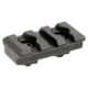 Midwest Industries Polymer M-Lok Rail Section, 3 Slot, Black, MI-3PMR
