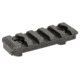 Midwest Industries Polymer M-Lok Rail Section, 7 Slot, Black, MI-7PMR