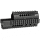 Midwest Industries Universal AK47/74 Handguard With Standard Topcover, Black, MI-AK-BLK