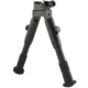 MIGHTY TACTICAL BP-01 Bipod, 6.2-6.7in Height Range, Picatinny/Weaver Mount, Black, MT-BP-01