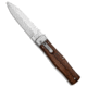 Mikov Mikov 241 Predator Leverlock Automatic Knife Wood 3.75" Polish, Wood, 420, adult, BHQ-27238