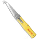 Mikov Mikov EMT Rescue Leverlock Automatic Knife ABS Yellow 3.75" Serr, Yellow, 420, adult, BHQ-33320