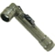MIL-TEC Medium Anglehead LED Flashlight, Olive Drab, Medium, 15143101