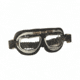 MIL-TEC British Raf Style Aviator Goggles, Chrome Frame, Clear Lens, Chrome, Adjustable, 15610118