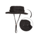 MIL-TEC Cotton Ripstop Boonie Hat - Unisex, Black, Small, 12325002-902