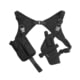 MIL-TEC Cordura Shoulder Holster, Black, Adjustable, 16131002