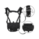 MIL-TEC Lightweight Chest Rig, Black, Adjustable, 13530402