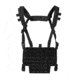 MIL-TEC Lightweight Chest Rig, Black, Adjustable, 13530402
