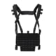 MIL-TEC Lightweight Chest Rig, Black, Adjustable, 13530402