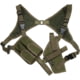 MIL-TEC Cordura Shoulder Holster, Olive Drab, Adjustable, 16131001