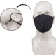 MIL-TEC V-Shape Facemask, Black, Adjustable, 12670402