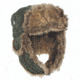 MIL-TEC Winter Cap w/Fake Fur, Olive Drab, Large, 12104601-904