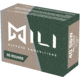 Mili Ammunitions .40 S&amp;W 180 Grain Jacketed Hollow Point Brass Cased Pistol Ammo, 20 Rounds, M40SWCS180-B