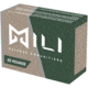 Mili Ammunitions Custom Defense 7.62x39mm 122 Grain Full Metal Jacket Brass Cased Rifle Ammo, 20 Rounds, M762-122-B