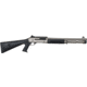 Military Armament Corp 1014 Marine 3in Tactical Semi-Auto Shotgun, 12 Gauge, 18.5in BBL, Synthetic Black/Nickel Stock, Ghost Ring/Blade, 1 Mag Included, 5RD Capacity, Nickel, 21000153