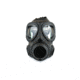 Army Navy Sales A4 Forsheda Gas Mask Respirator with Filter, Black, Adult, WGMA4