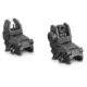 Military Surplus Flip-Up Front/Rear Sight Set, Black, D-41