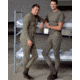 Military Surplus German Orig Fleece Long John Trousers, Olive Drab, 5, 11216001-005