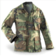 Military Surplus GI BDU Jacket Ripstop Irregular-Mens, Small, Woodland Camo, MS100BIRRS