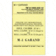 Army Navy Sales M1 Garand Manual TM 9-1005-222-12, Brown, 5.5 X 8.5, BK068